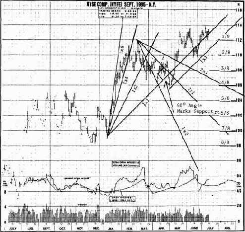 Кроме линий геометрических углов, отложенных
