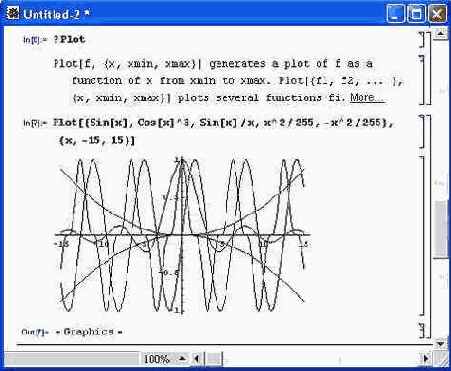 ������� Mathematica �������� ������ �������������� ��������� ����� �������