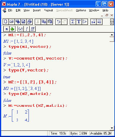 ��������� ������� �������������� ������ convert, 