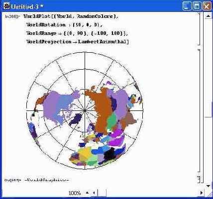 �������������� � ���������������� ������ � WortdData, WorldNames � WorldPlot