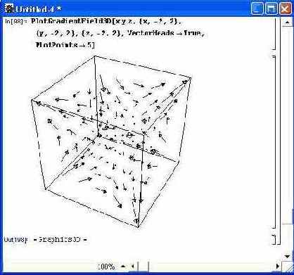������������� ����� � ������������ � PlotField3D