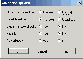 ���������� ���� Advanced Options