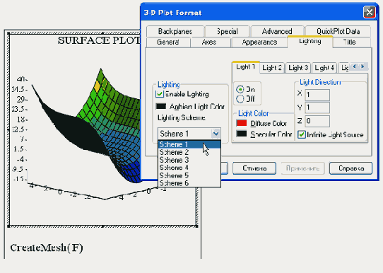 Эффект подсветки