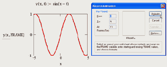 Начало создания анимации