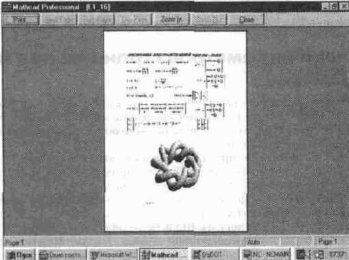 ��������������� �������� ������� ������ (Print Preview...)