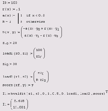 ������� ������ � ��������� �������� � ������������� �����