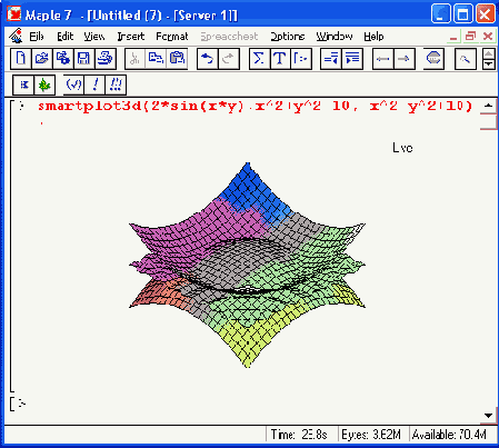 ������� ���������� ���������� �������� smartplot3d