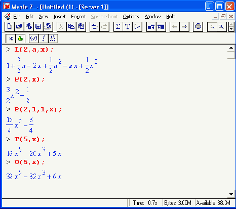 ����� ������������� ����������� orthopoly