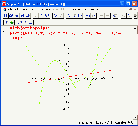 ����� ������������� ����������� orthopoly