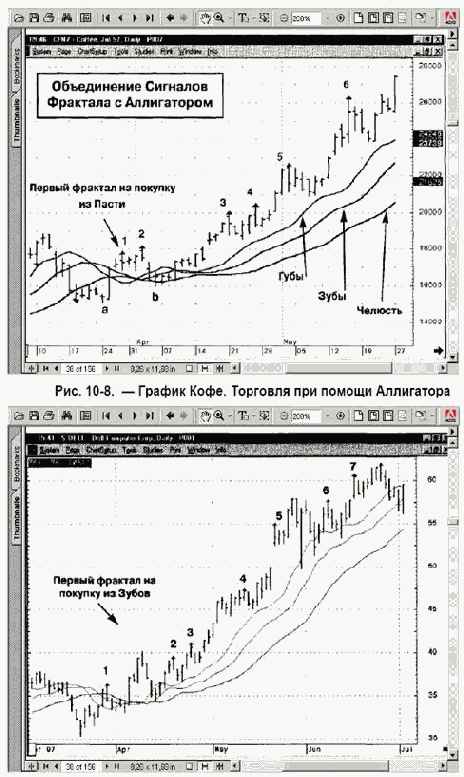 Торговля при помощи Аллигатора