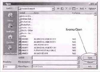 � ��������� MetaStock, ������� File 