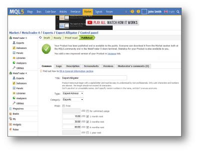 ����� �. - MetaTrader 4 Client Terminal