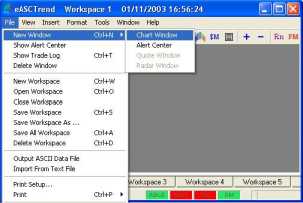 Работа eASCTrend 6 в реальном времени с программой IDLoader от «Форексклуб»