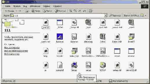 Setup Wizard ������� �� 99%, � ����� ��� ��������