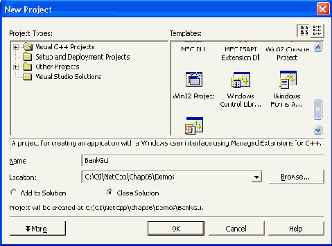 Демонстрация Windows Forms (Формы Windows)