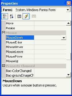Добавление события
