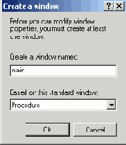 ���������� ���� Create a window