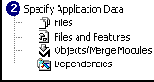 Команды группы Specify Application Data