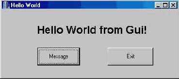 Hello World � ���������� GUI