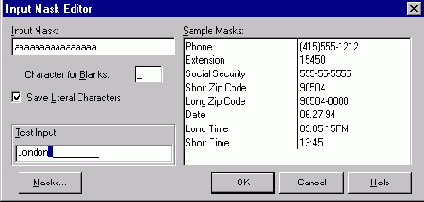 ��������� TDBGrid