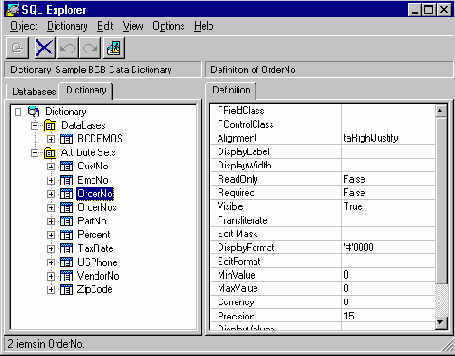 SQL Explorer � ������� ������