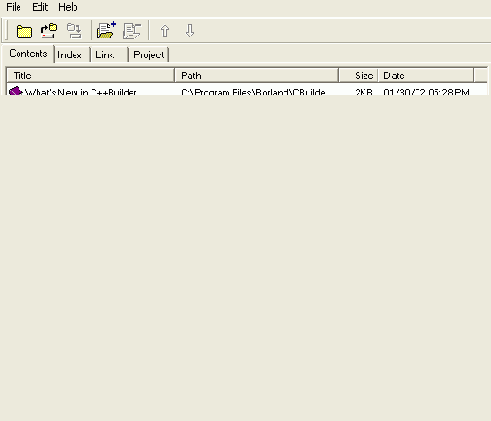 ���������� ������� C++Builder � ��������� �� ���������������� OpenHelp.