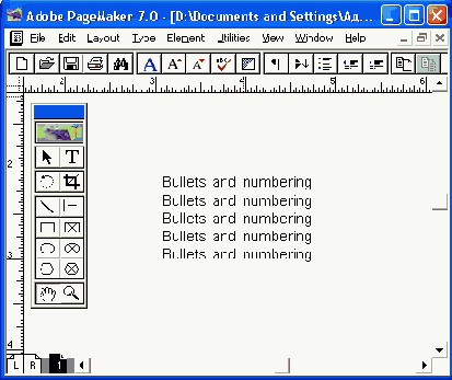 Текст до и после обработки дополнением Bullets and numbering