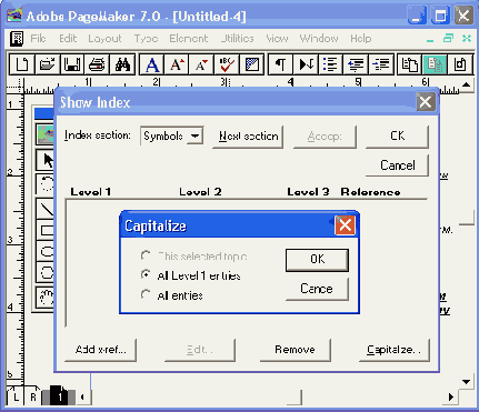 Написание тем указателя