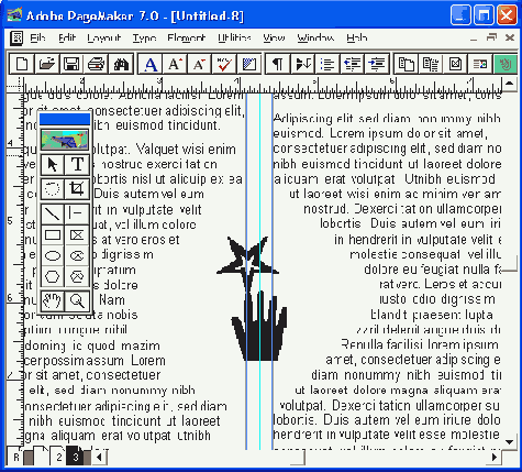 Обтекание объекта текстом в зависимости от положения переключателя Wrap option