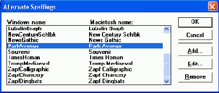 Диалоговое окно установки режима замены для отсутствующих гарнитур