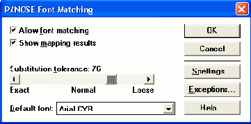 Замена шрифтов