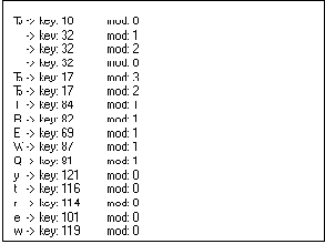 ���������� KeyCode