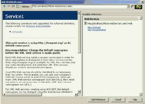 XML-документ в качестве источника данных
