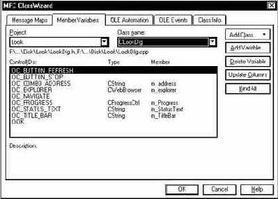 ����� CLookDlg � ������ ���������� ������ IDD_LOOK_DIALOG