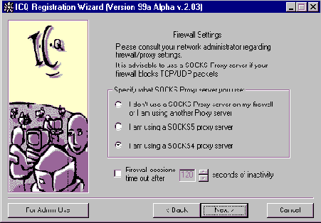 Настройка ICQ