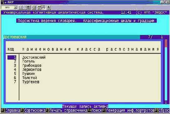 ��������� ������������ ���������� �������.