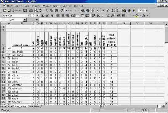 ���������� � ���� ��������� �������