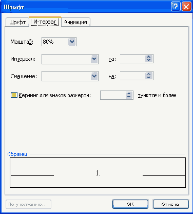 Оформление нумерованных списков