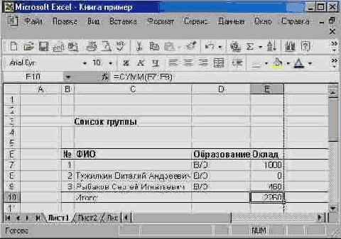 ������ ������ �����������