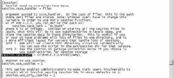 ��������� ���������� �������� (������ ������������� PHP � Windows)