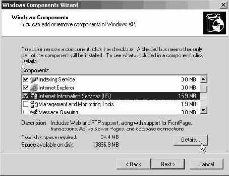 ��������� IIS ��� �������� ����� (������������� ASP)