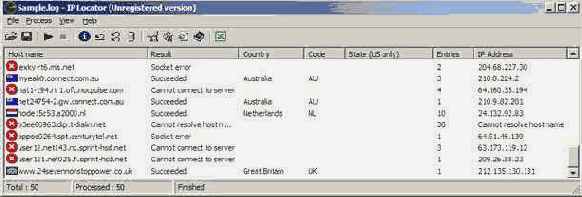 ��������������� �������: IP Locator