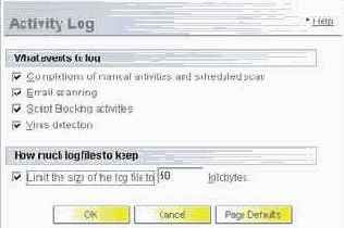 Activity Log (������ �������)