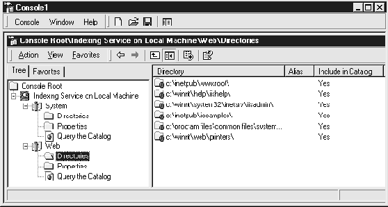 Настройка сервера индексов