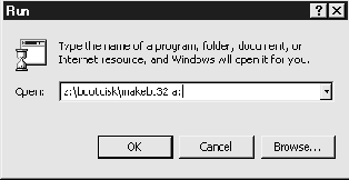 Создание загрузочных дисков установки