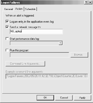 Установка оповещения операционной системы
