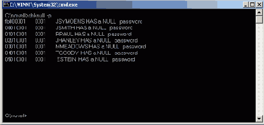 ��������� ������ ������������� chknull