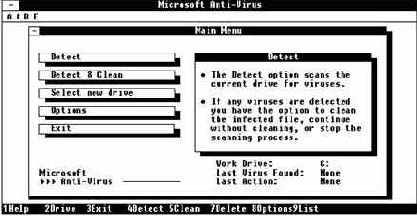 ������������ ����� Microsoft Anti-Virus