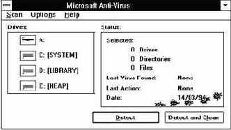 ������������ ����� Microsoft Anti-Virus