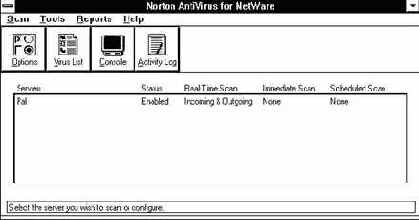 ������� ������������ ��������� ��� Novell NetWare